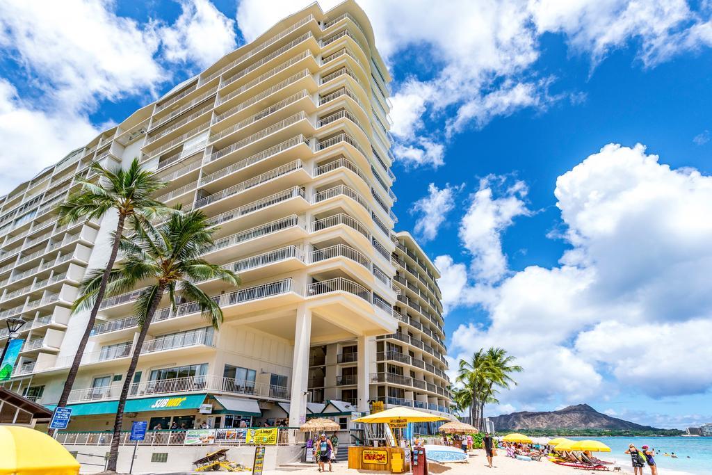 Waikiki Shore 1116 Beachfront Honolulu Exterior photo